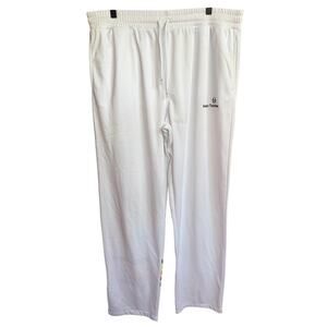 Sergio Tacchini Men’s Sweatpants White with Rainbow Print Size XL Tracksuit Pant